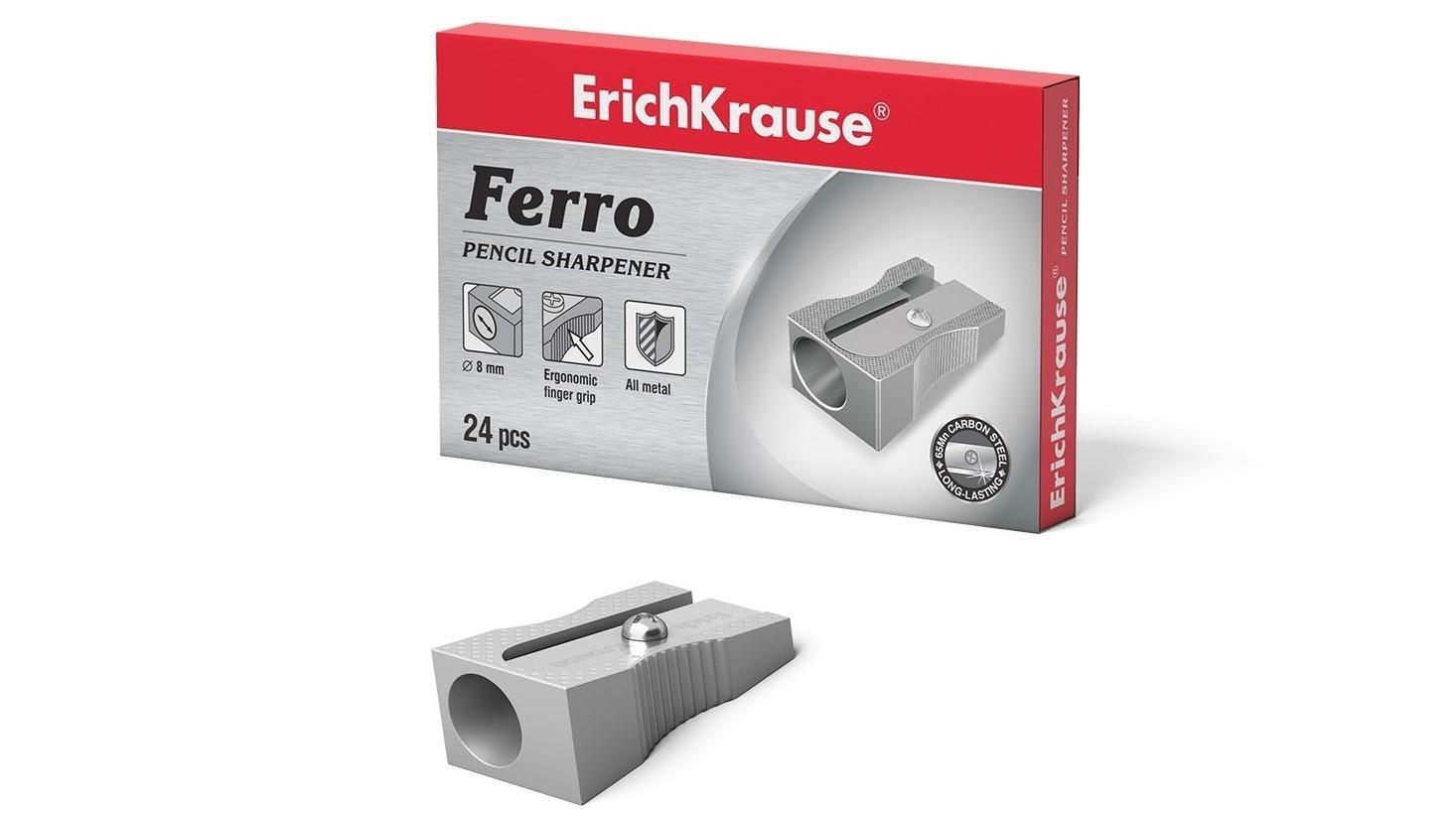 SACAPUNTAS METALICO SIMPLE CUÑA ERICHKRAUSE FERRO