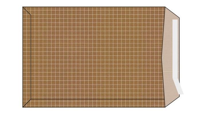 CAJA 100 BOLSAS KRAFT ARMADO SAM DE SEGURIDAD 260X360 FOLIO PROLONGADO