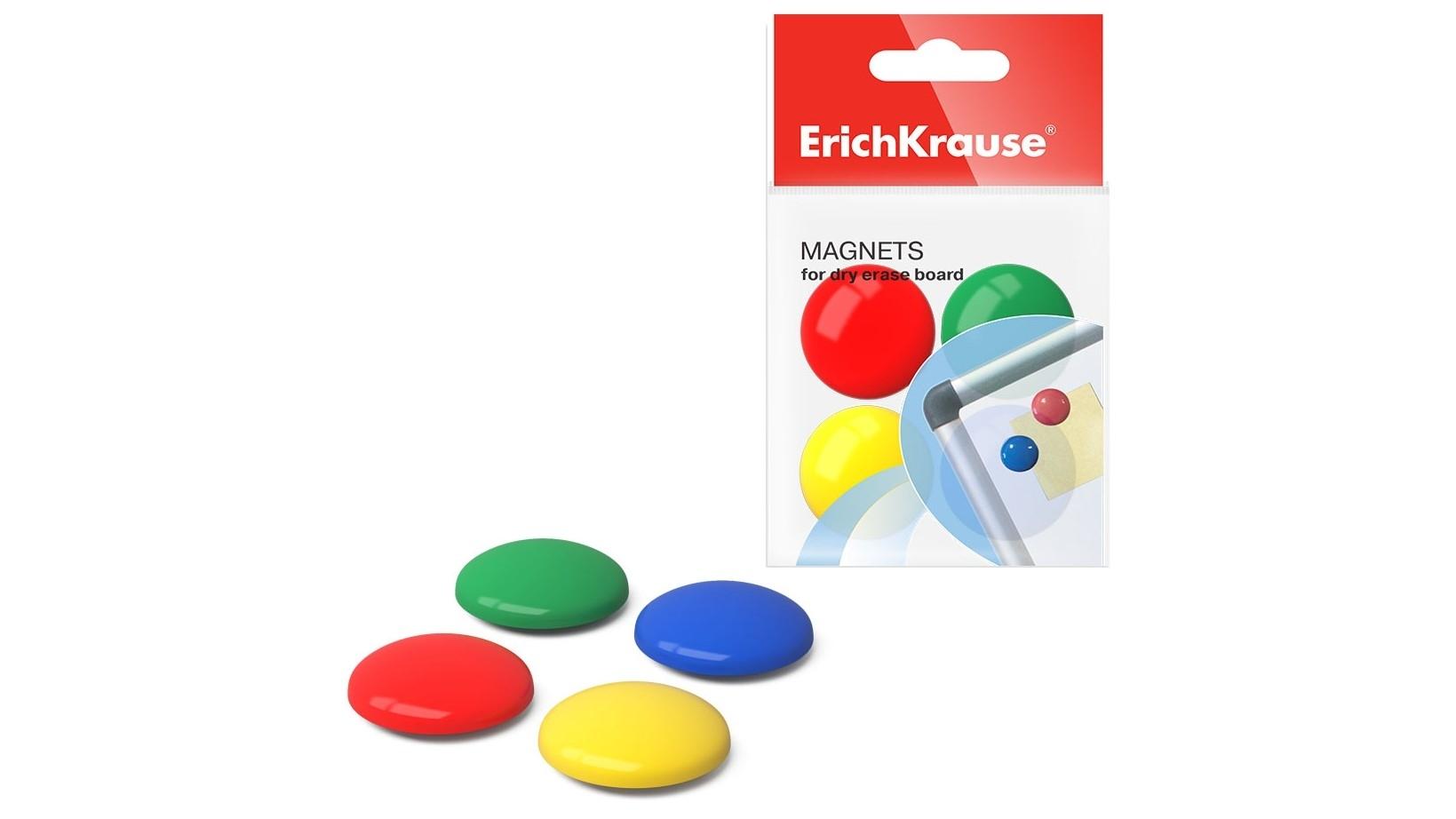 BOLSA 8 IMANES PARA SUJECION ERICHKRAUSE 30MM COLORES SURTIDOS