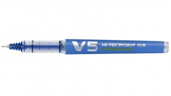 ROTULADOR PILOT PUNTA AGUJA V-5 AZUL 0.5 MM RECARGABLE