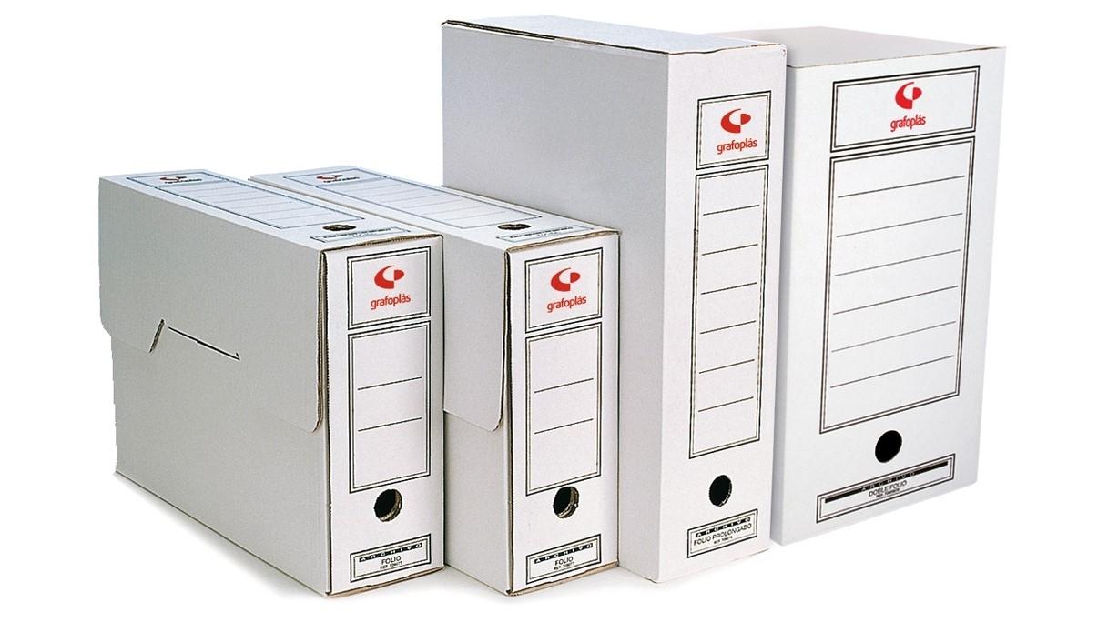 ARCHIVADOR DEFINITIVO LOMO ANCHO DOBLE FOLIO GRAFOPLAS