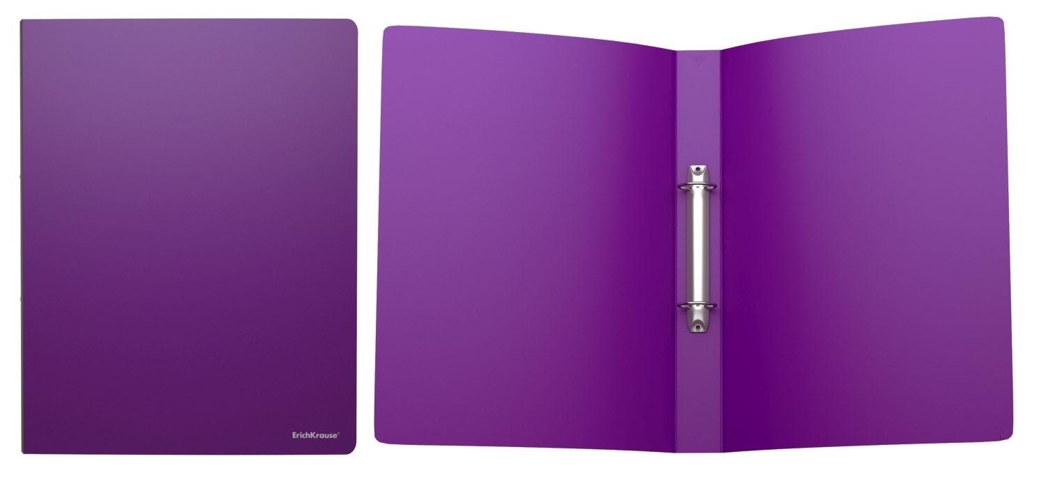 CARPETA ERICHKRAUSE 2 ANILLAS LOMO 35MM POLIPROPILENO A4 COLOR MORADO