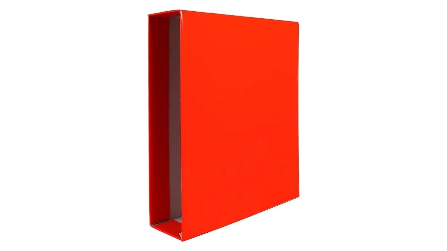 FUNDA ARCHIVADOR ANCOR AVALON A4 COLOR ROJO