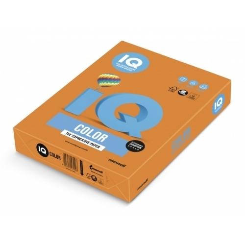 PAQUETE 500 HOJAS PAPEL DIN A4 80 GR MAESTRO MONDI IQ OR43 COLOR NARANJA