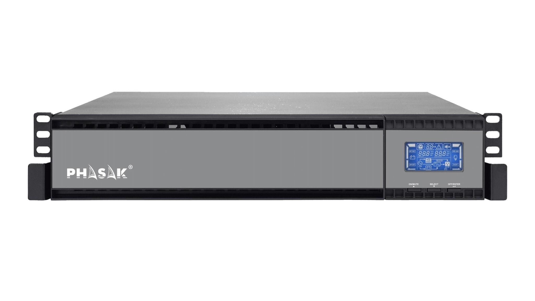 SAI ONLINE PHASAK PH 9330 3000VA / 2700W FORMATO RACK