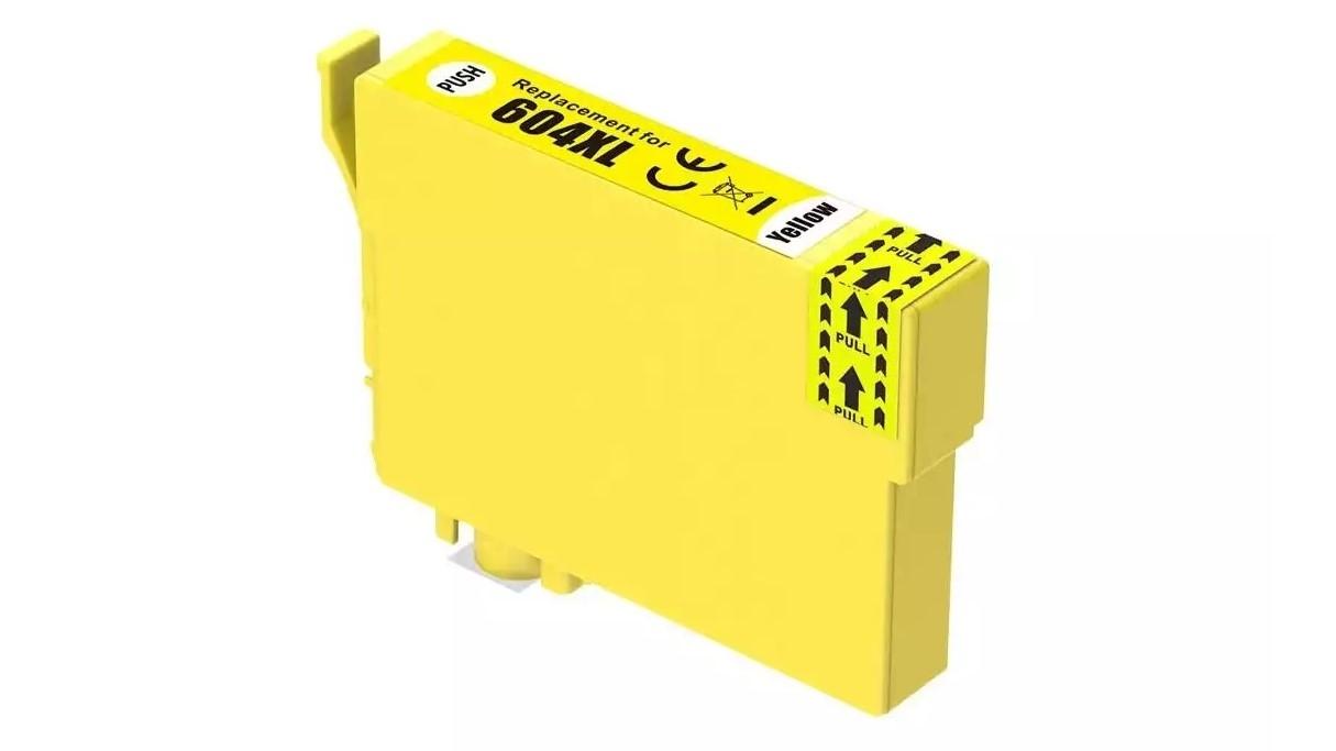 CARTUCHO COMPATIBLE EPSON 604XL PIÑA AMARILLO C13T10H44010