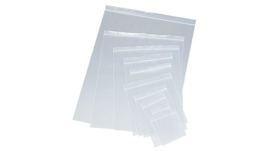 PACK 100 BOLSAS PLASTICO AUTOCIERRE ZIP 80X120 MM FICKORGRIP