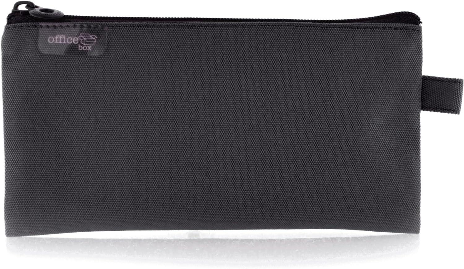 ESTUCHE PORTATODO OFFICE BOX COLORLINE PLANO 22X11CM COLOR NEGRO
