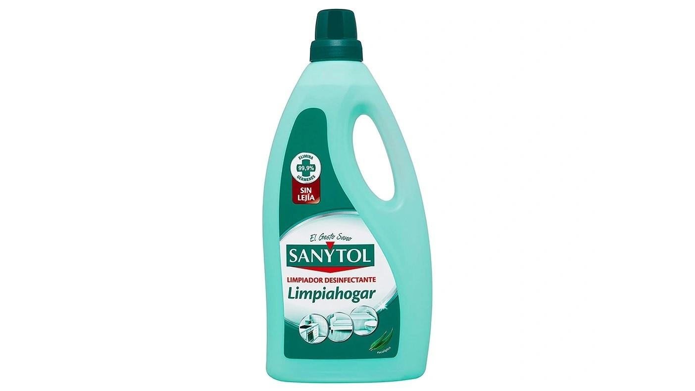 LIMPIADOR DESINFECTANTE SANYTOL LIMPIAHOGAR MULTISUPERFICIES BOTE DE 1200 ML