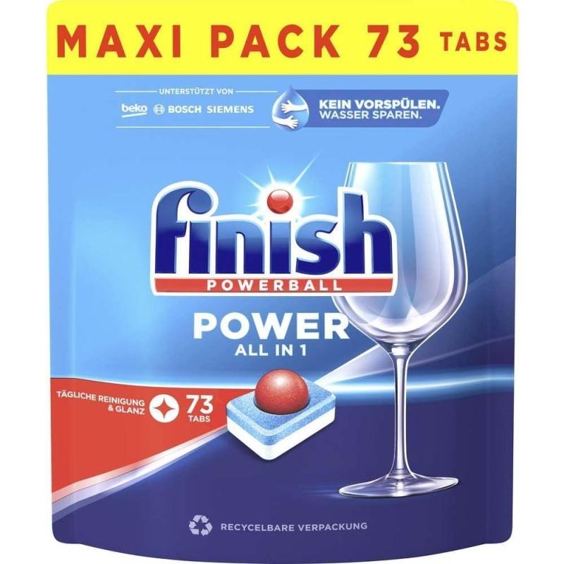 PACK 73 CAPSULAS FINISH POWER ALL IN 1