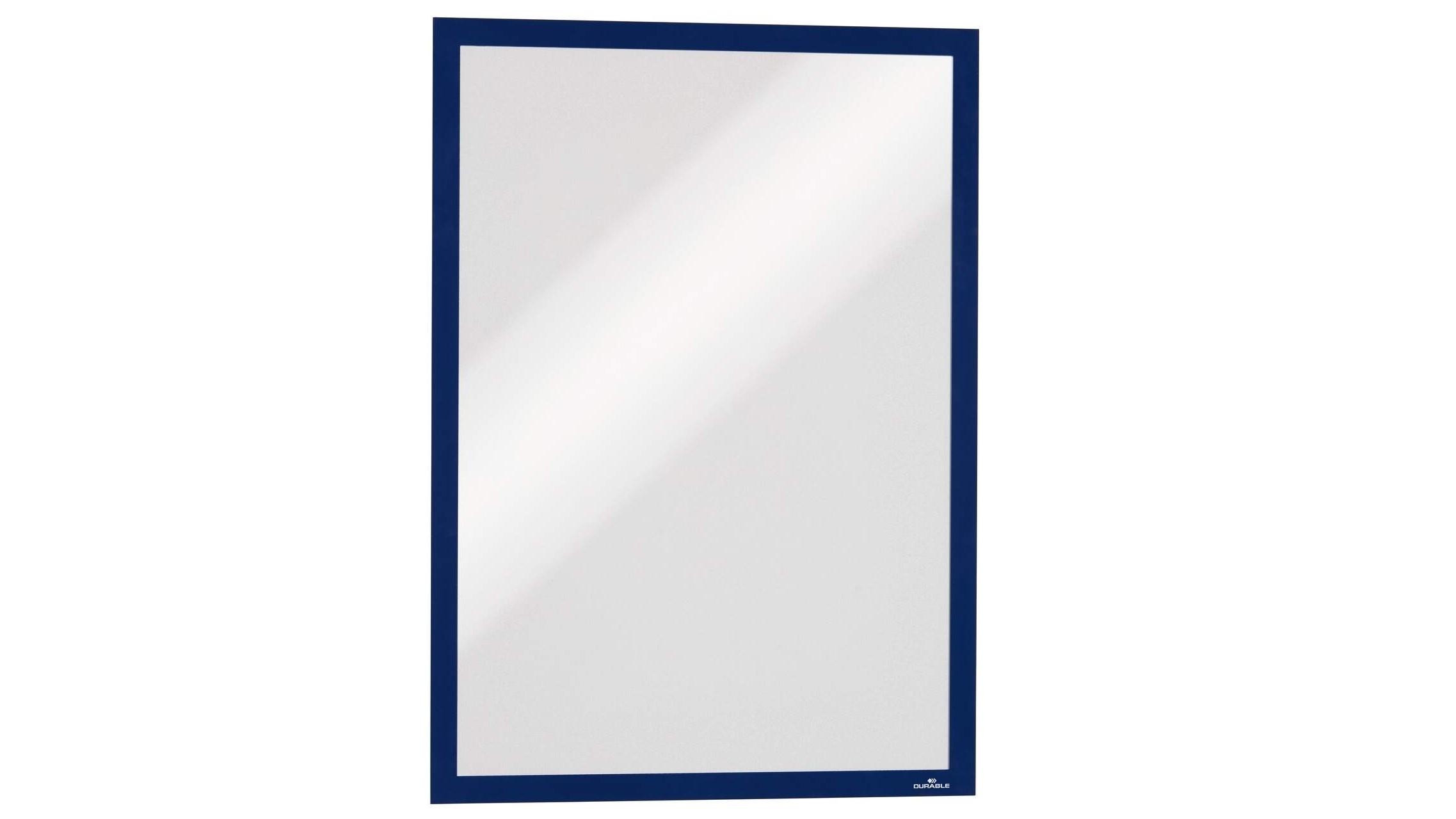 PACK DE 2 MARCOS PORTA ANUNCIOS DURABLE DURAFRAME MAGNETICO DIN A3 COLOR AZUL