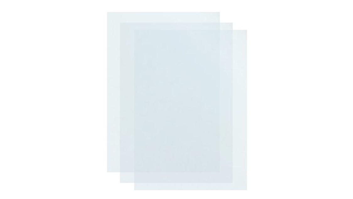 PAQUETE 100 TAPAS ENCUADERNAR A4 YOSAN POLIPROPILENO 300 MICRAS COLOR TRANSPARENTE TRANSLUCIDO