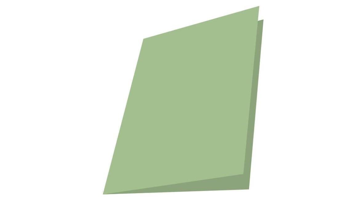 PAQUETE 50 SUBCARPETAS A4 COLOR VERDE 180 GRS MARIOLA