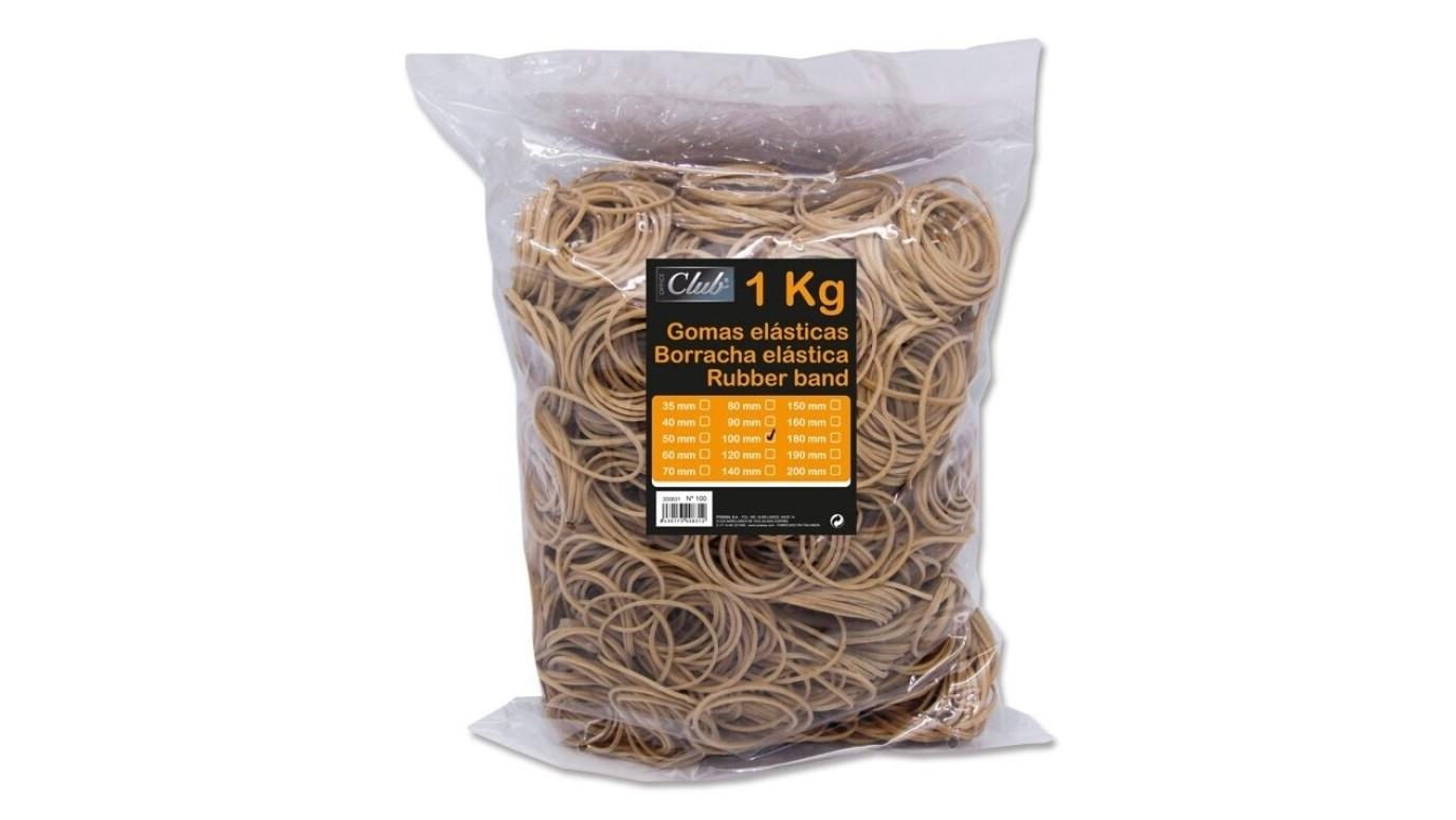 BOLSA GOMAS ELASTICAS 1 KG Nº 10 INGRAF