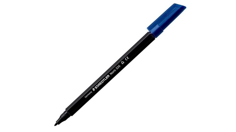 ROTULADOR FIBRA STAEDTLER 326 NORIS CLUB COLOR NEGRO