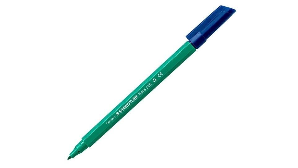 ROTULADOR FIBRA STAEDTLER 326 NORIS CLUB COLOR VERDE