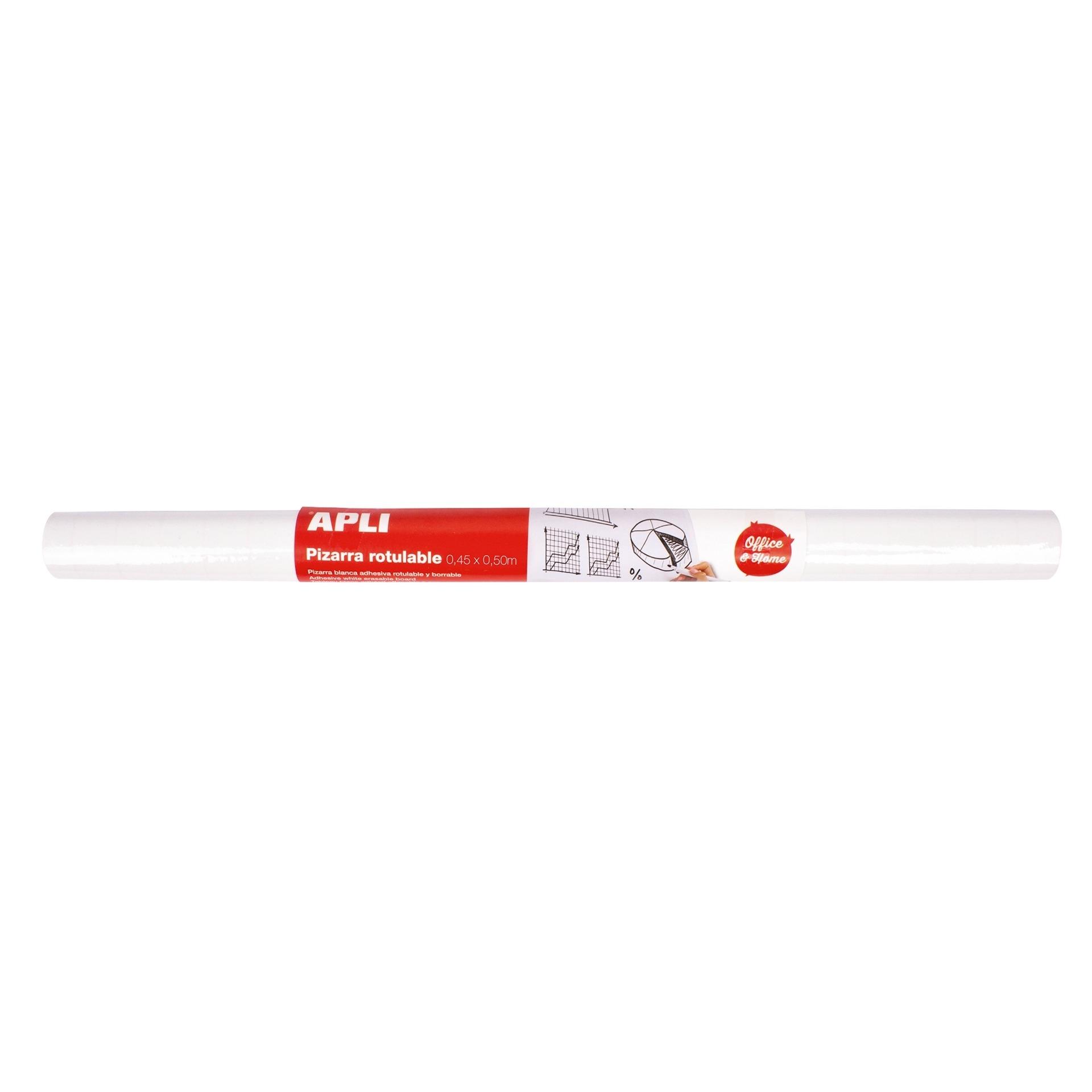 ROLLO ADHESIVO PIZARRA BLANCA APLI 50X45 CM