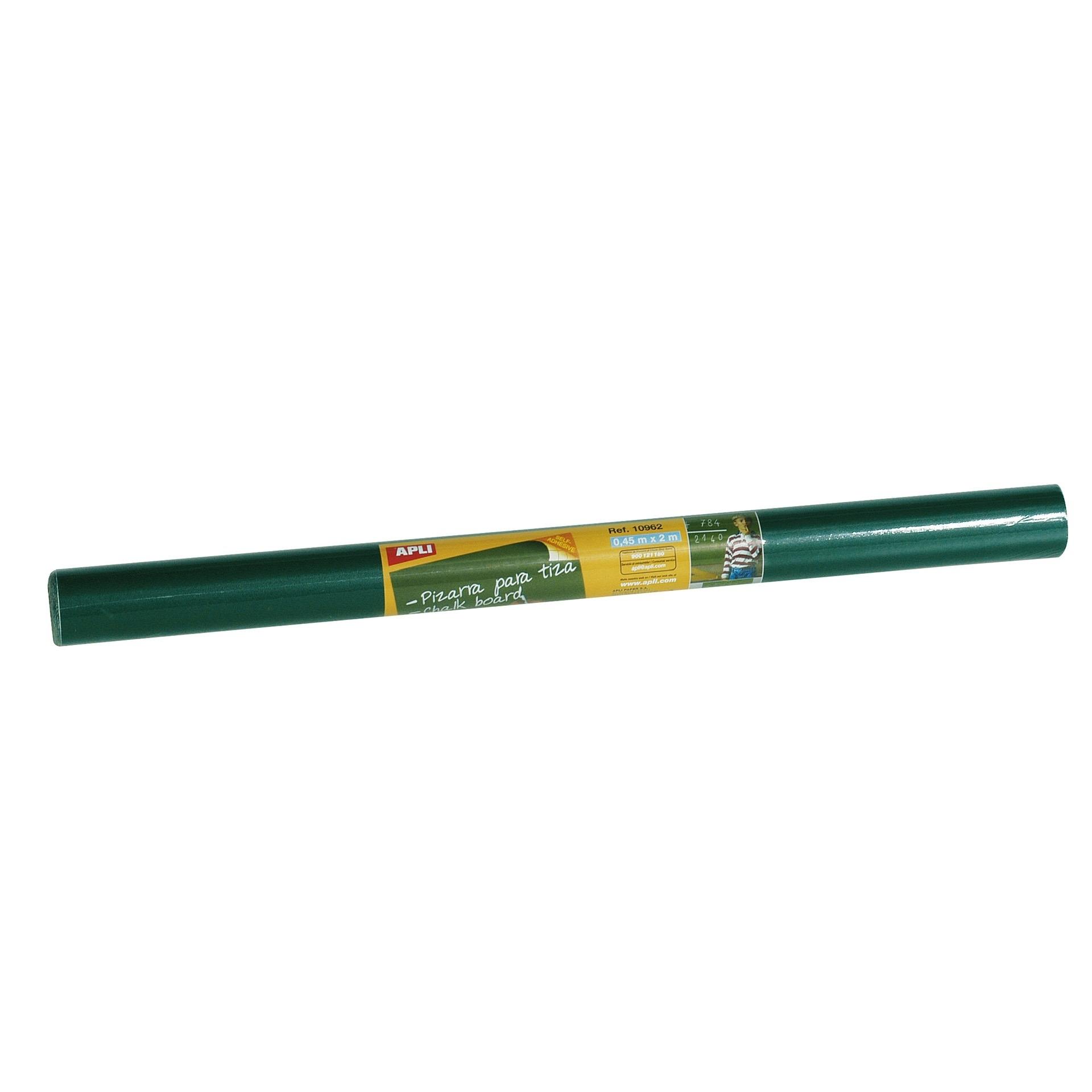 ROLLO ADHESIVO PIZARRA VERDE APLI 50X200 CM
