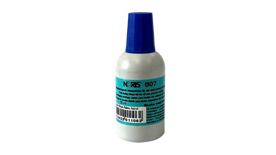 TINTA ESPECIAL SECADO RAPIDO MULTI SUPERFICIE NORIS 007 30 ML AZUL