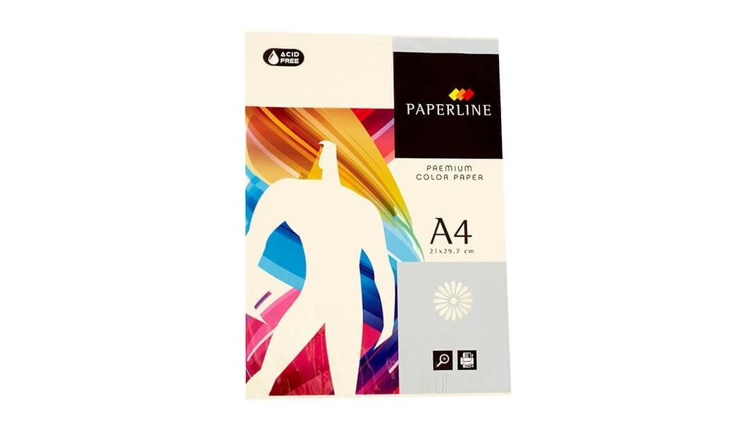 PAQUETE 500 HOJAS PAPEL PAPERLINE A4 80 GRS COLOR MARFIL - IT 100