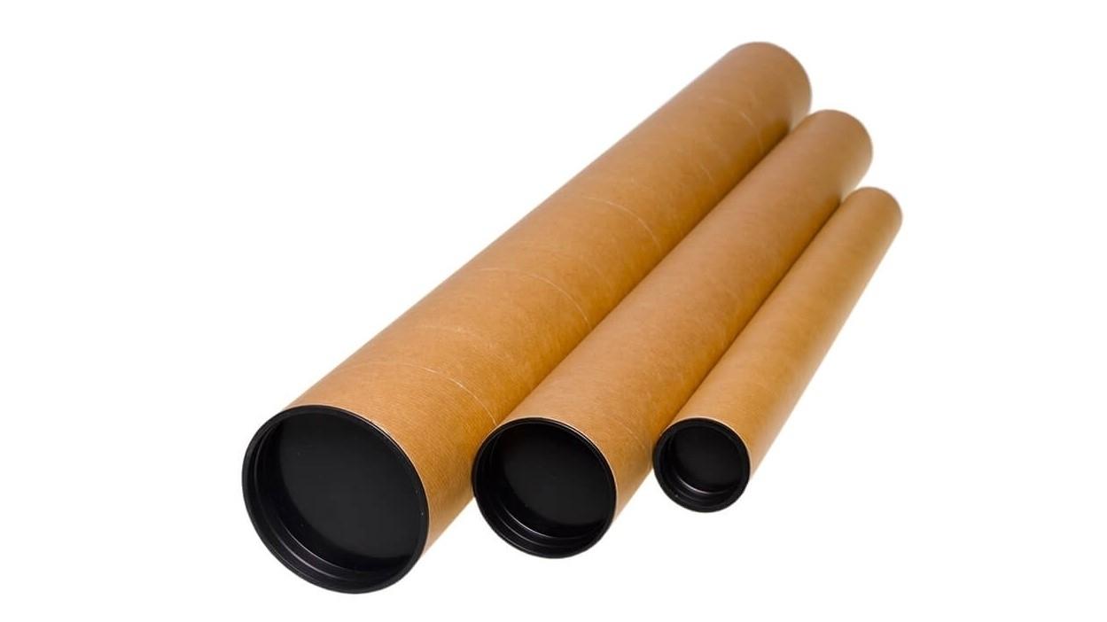 PORTAPLANOS PARA ENVIO FABRISA TUBO CARTON KRAFT 760X80 MM A1 - A0