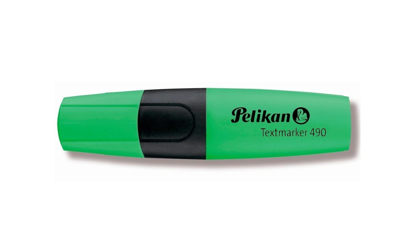 ROTULADOR FLUORESCENTE PELIKAN TEXTMARKER 490 COLOR VERDE