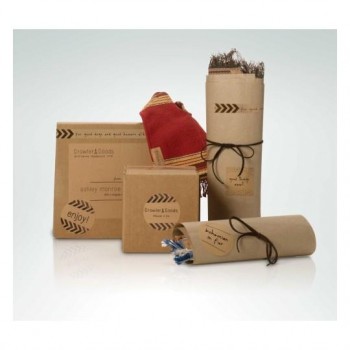 CAJA 20 HOJAS ETIQUETAS AVERY PAPEL KRAFT REDONDAS 60 MM 240 UNIDADES
