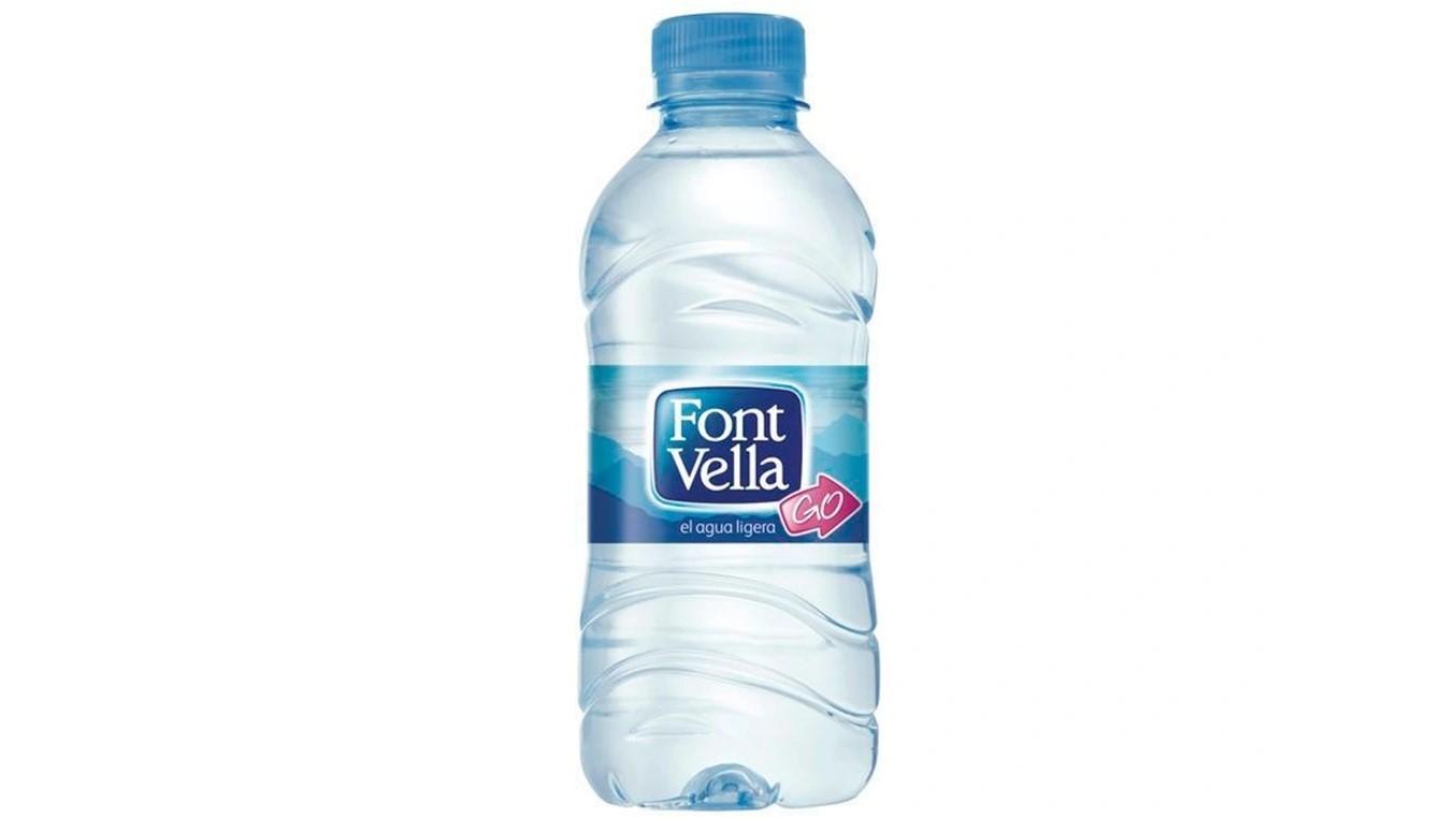 BOTELLA AGUA MINERAL NATURAL FONT VELLA 330 ML