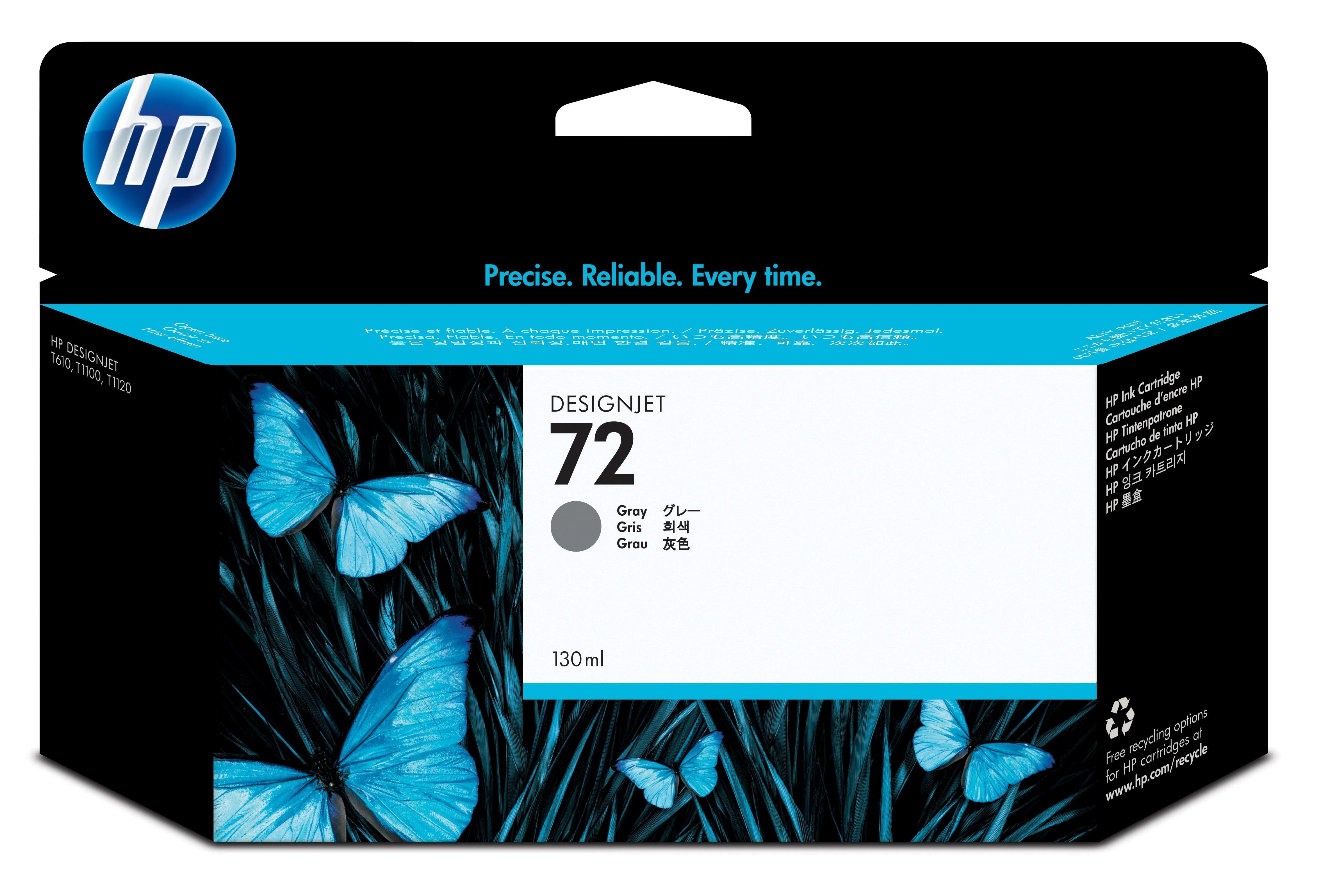 CARTUCHO HP 72 GRIS C9374A