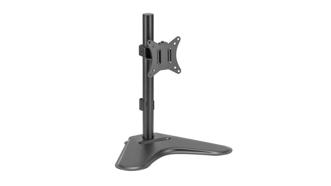 SOPORTE MONITOR CON PEANA EWENT EW1535 COLOR NEGRO