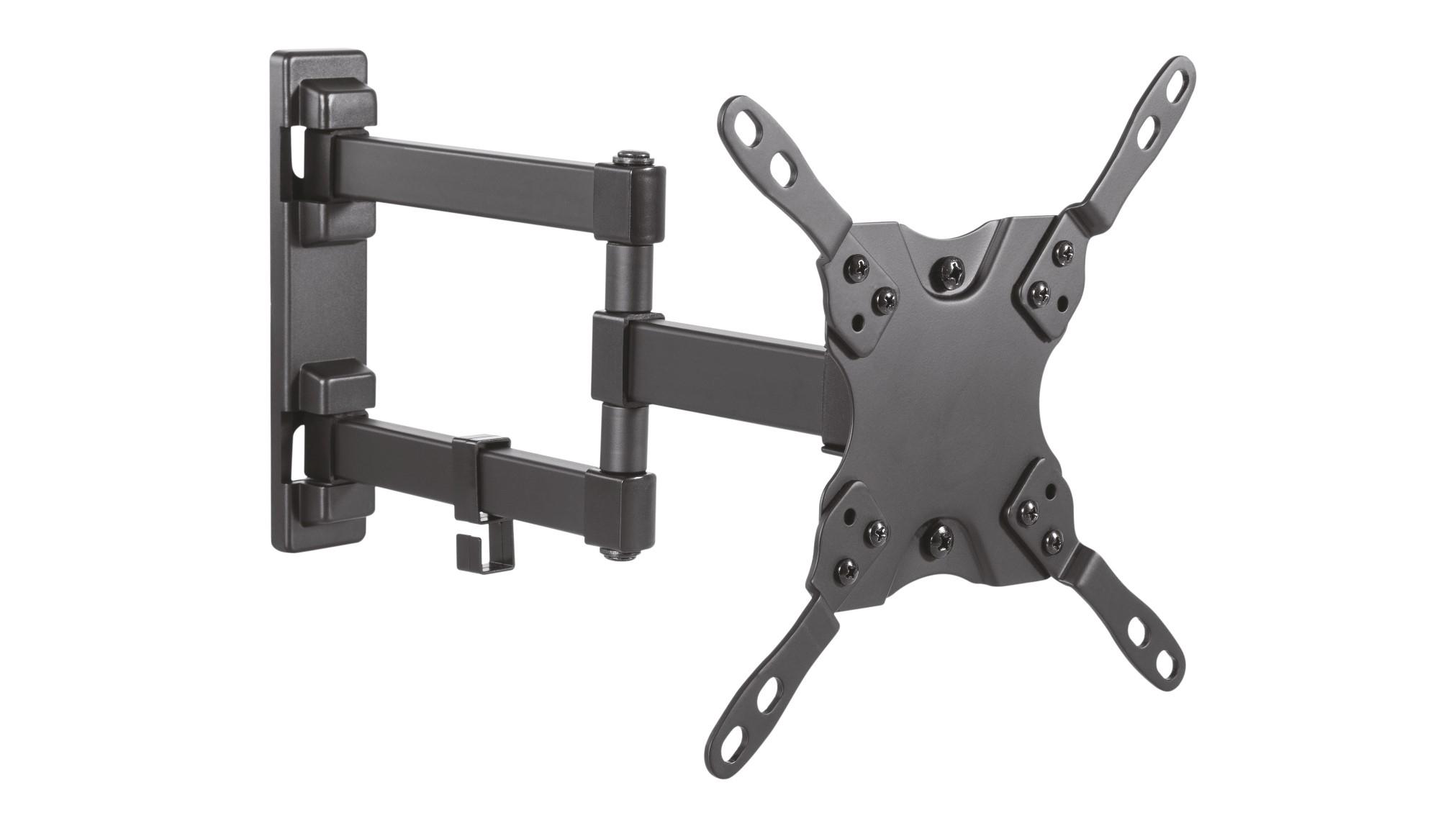 SOPORTE DE PARED PARA MONITOR / TV AISENS ECO DE 13" A 42" - GIRATORIO, INCLINABLE Y NIVELABLE COLOR NEGRO