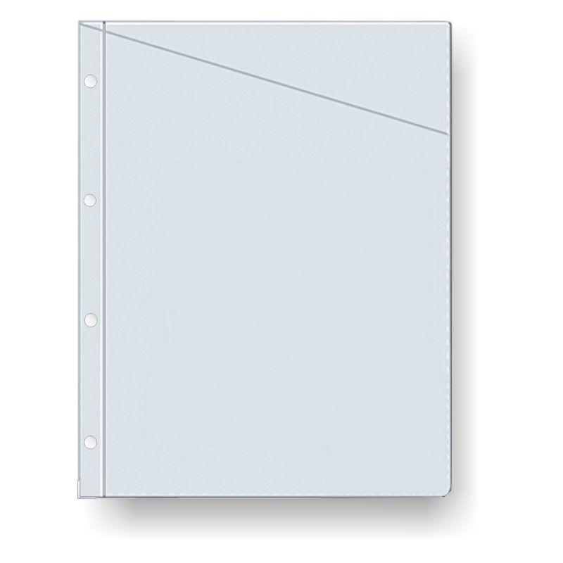 FUNDA PLANOS OBLICUA 4 TALADROS PVC 100 GRAFOPLAS