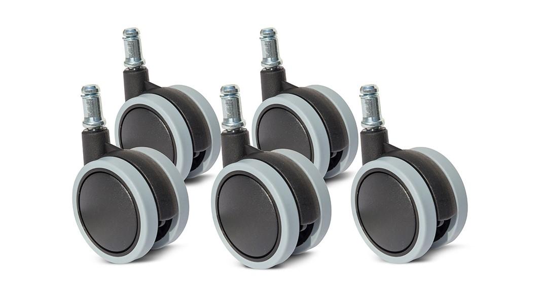 PACK 5 RUEDAS PARA SUPERFICIES DE PARQUET ROCADA RD-917