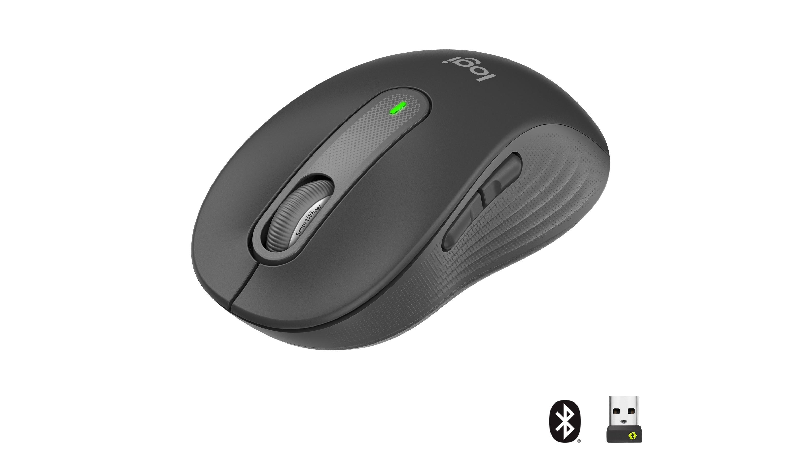 RATON LOGITECH M650 DERECHO TALLA M INALAMBRICO COLOR GRAFITO