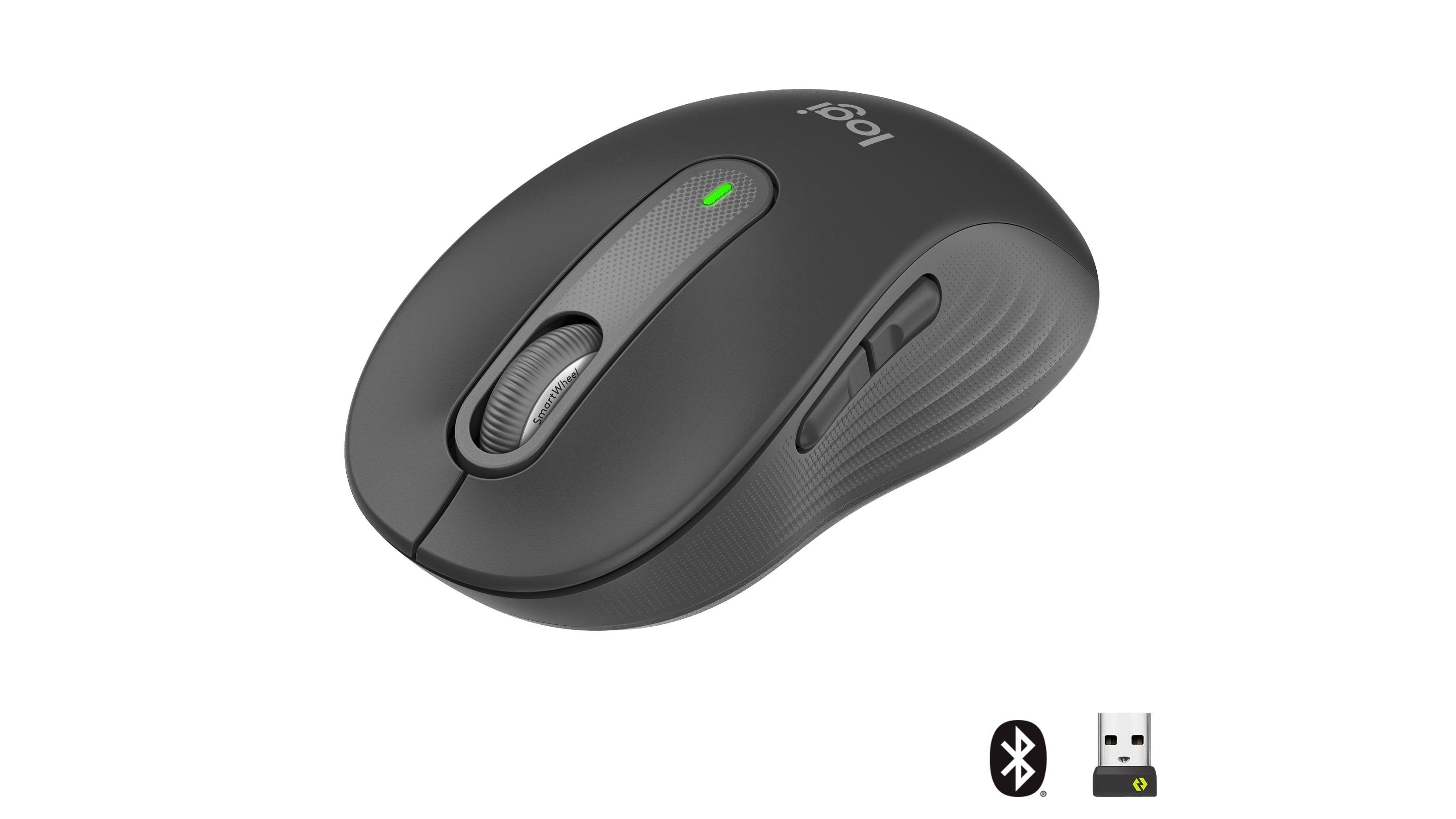 RATON LOGITECH M650 DERECHO TALLA L INALAMBRICO COLOR GRAFITO