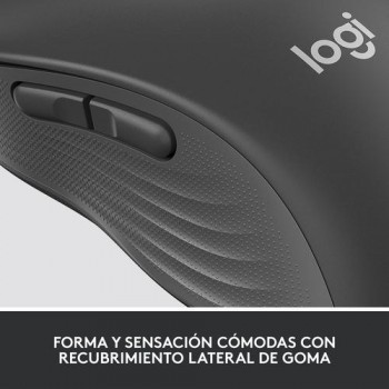 RATON LOGITECH M650 DERECHO TALLA L INALAMBRICO COLOR GRAFITO