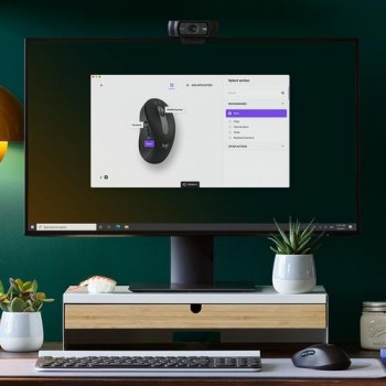 RATON LOGITECH M650 DERECHO TALLA L INALAMBRICO COLOR GRAFITO
