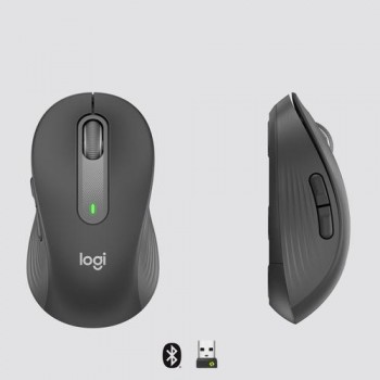 RATON LOGITECH M650 DERECHO TALLA L INALAMBRICO COLOR GRAFITO