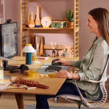 RATON ERGONOMICO LOGITECH LIFT VERTICAL INALAMBRICO COLOR NEGRO / GRIS