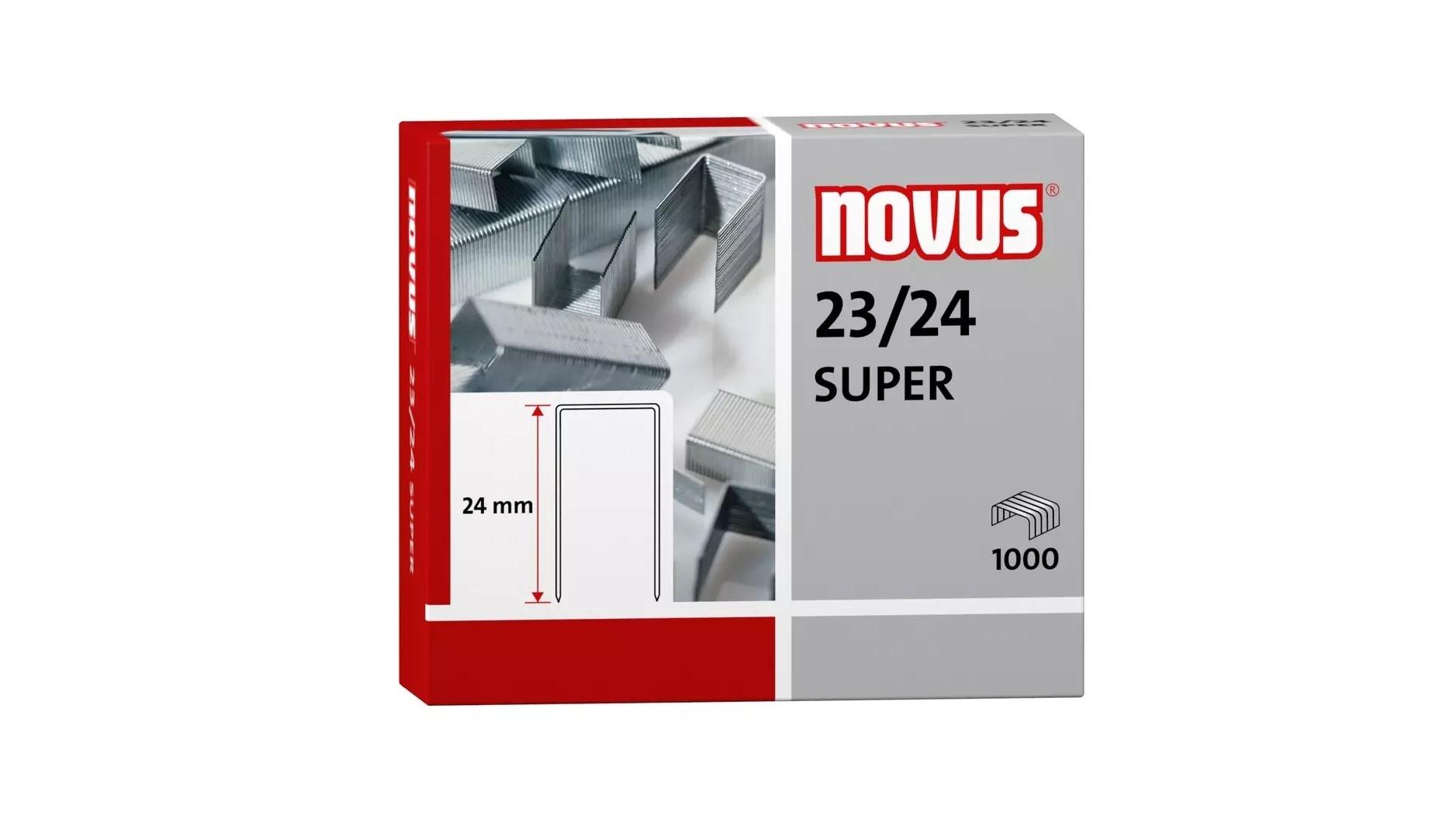 CAJA 1.000 GRAPAS NOVUS 23/24 SUPER