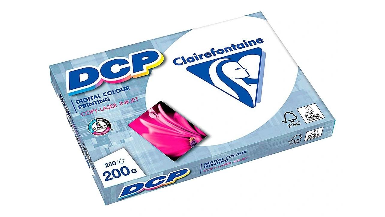 PAQUETE 250 HOJAS PAPEL CLAIREFONTAINE DCP A3 200 GRAMOS