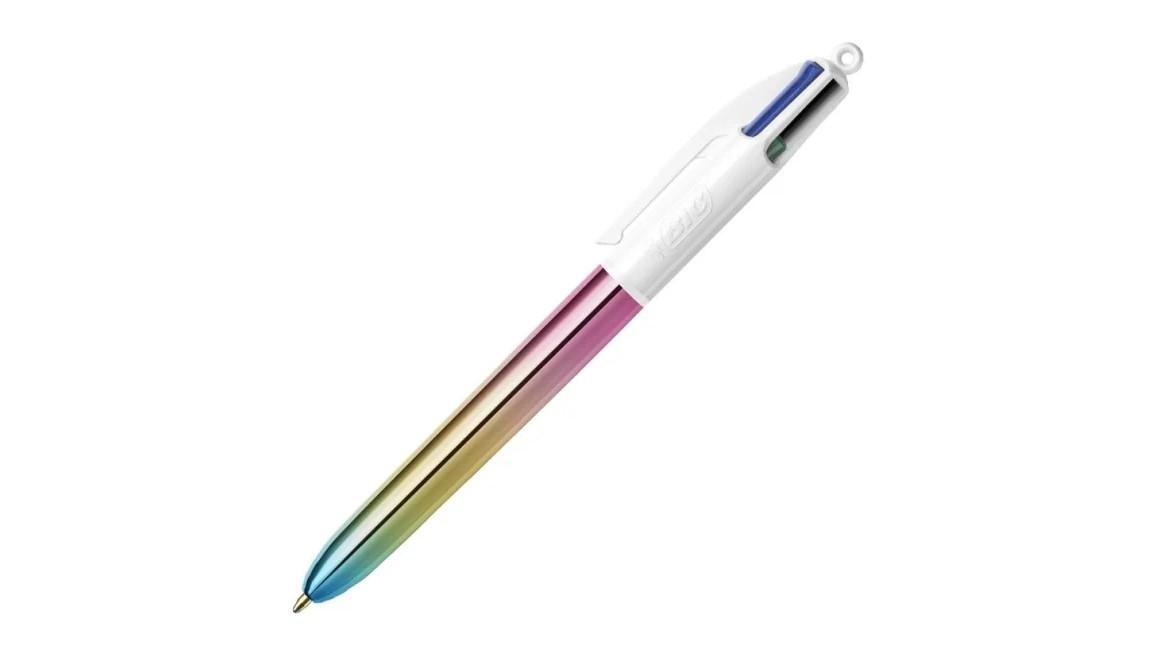 BOLIGRAFO BIC CUATRO COLORES GRADIENT EFECTO DEGRADADO