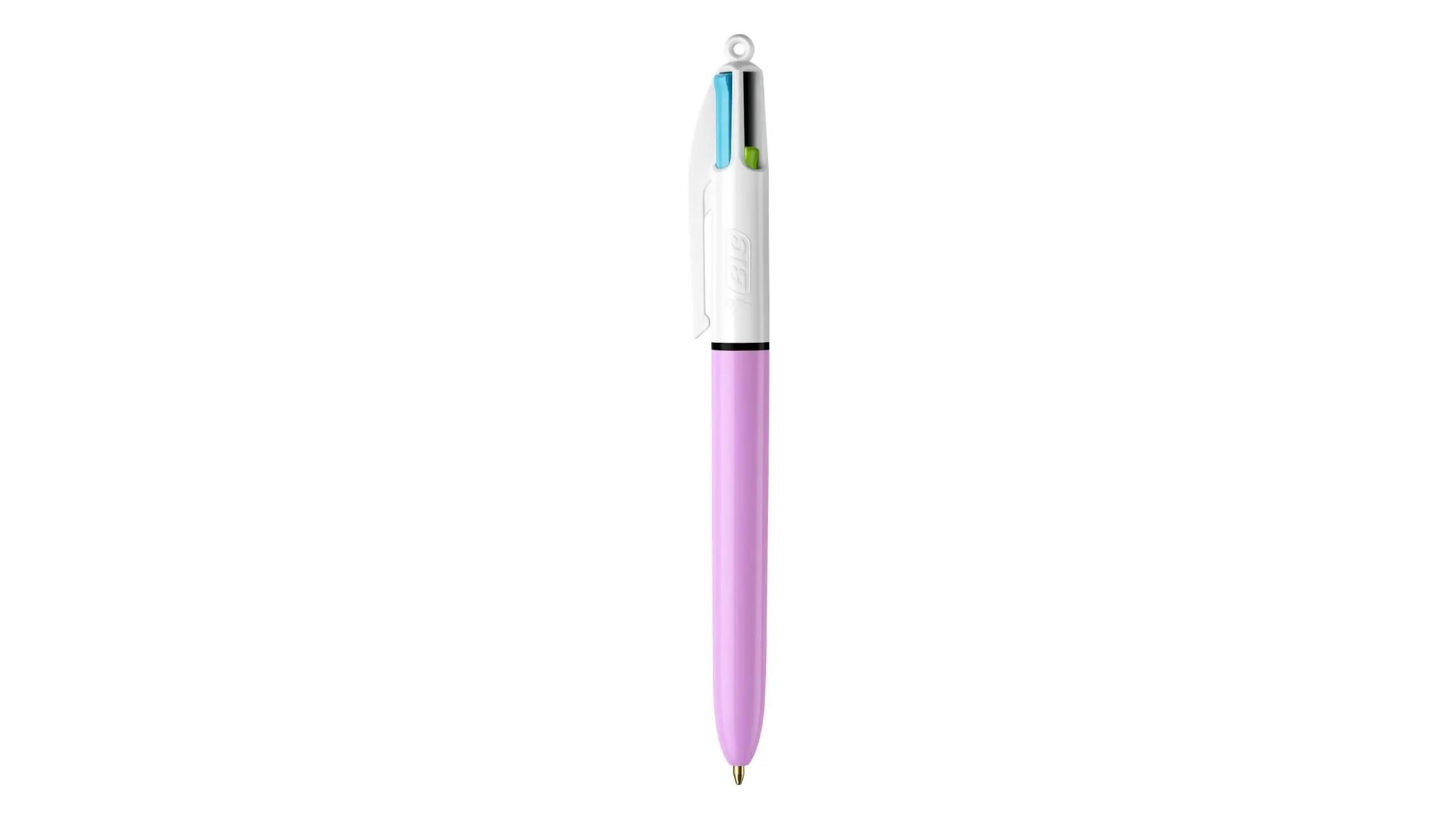 BOLIGRAFO BIC CUATRO COLORES FUN PURPLE MORADO