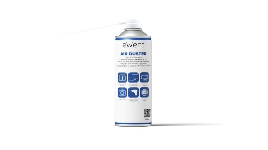 BOTE AIRE COMPRIMIDO A PRESION PARA LIMPIAR EWENT 400 ML