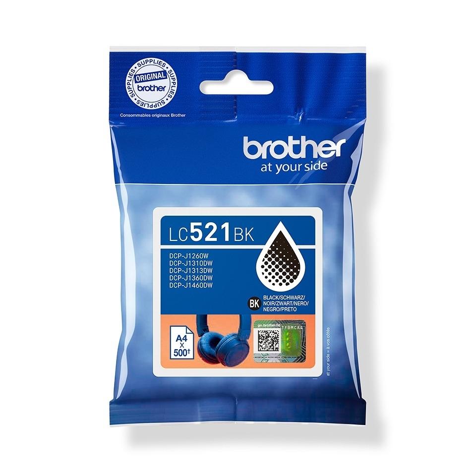 CARTUCHO BROTHER LC521BK NEGRO