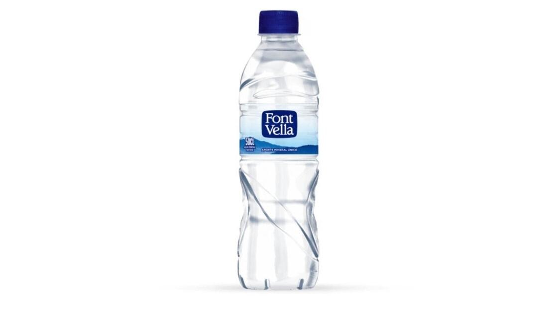 BOTELLA AGUA MINERAL NATURAL FONT VELLA 500 ML