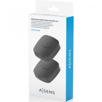 CONMUTADOR SWITCH AISENS HDMI 4K 2.0 BIDIRECCIONAL