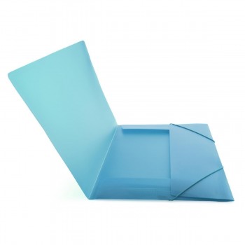 CARPETA GOMAS CON SOLAPAS A3 POLIPROPILENO TRANSLUCIDO OFFICEBOX SUPRA COLOR VERDE