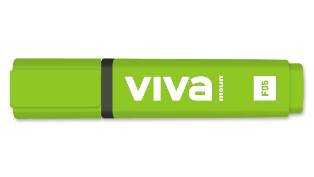 ROTULADOR FLUORESCENTE MOLIN VIVA COLOR VERDE