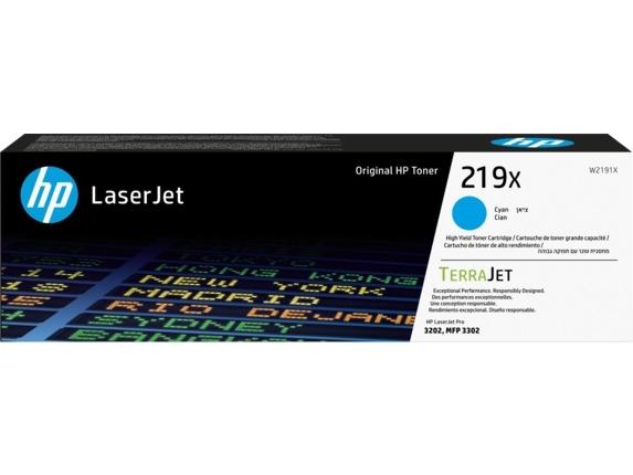 TONER ORIGINAL HP 219X CYAN W2191X